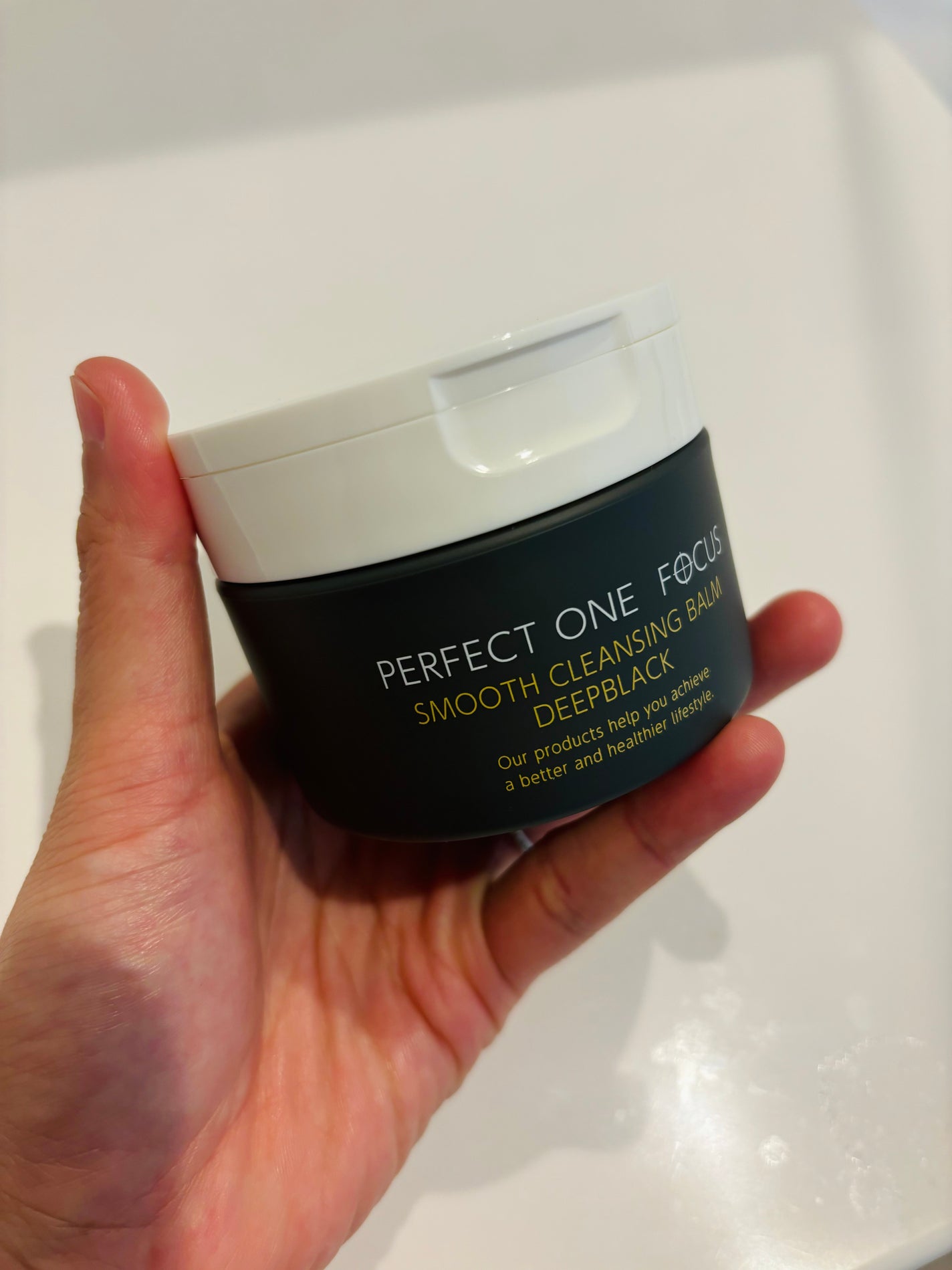 パーフェクトワンフォーカス スムースクレンジングバーム ディープブラック/PERFECT ONE FOCUS/クレンジングバームを使ったクチコミ(1枚目)