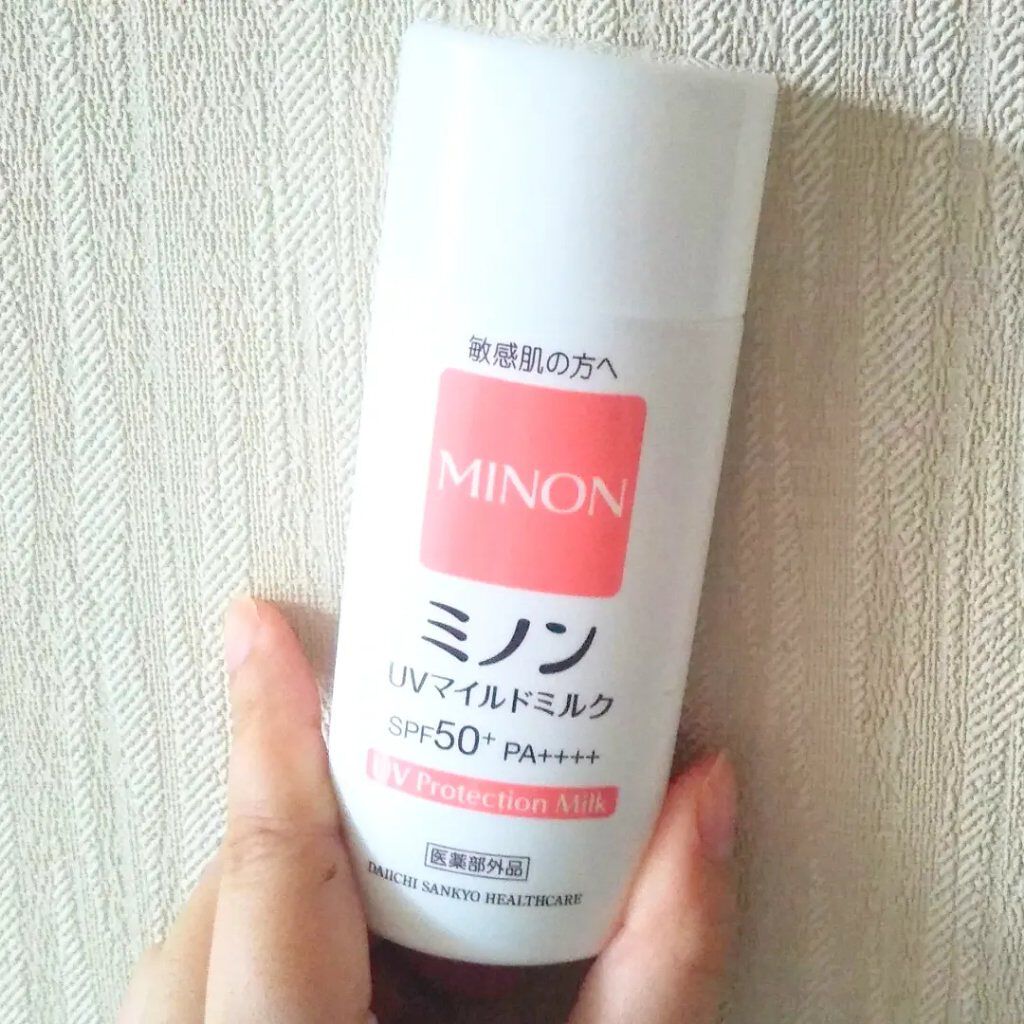 ミノンUVマイルドミルク/ミノン/日焼け止めミルクを使ったクチコミ（1枚目）