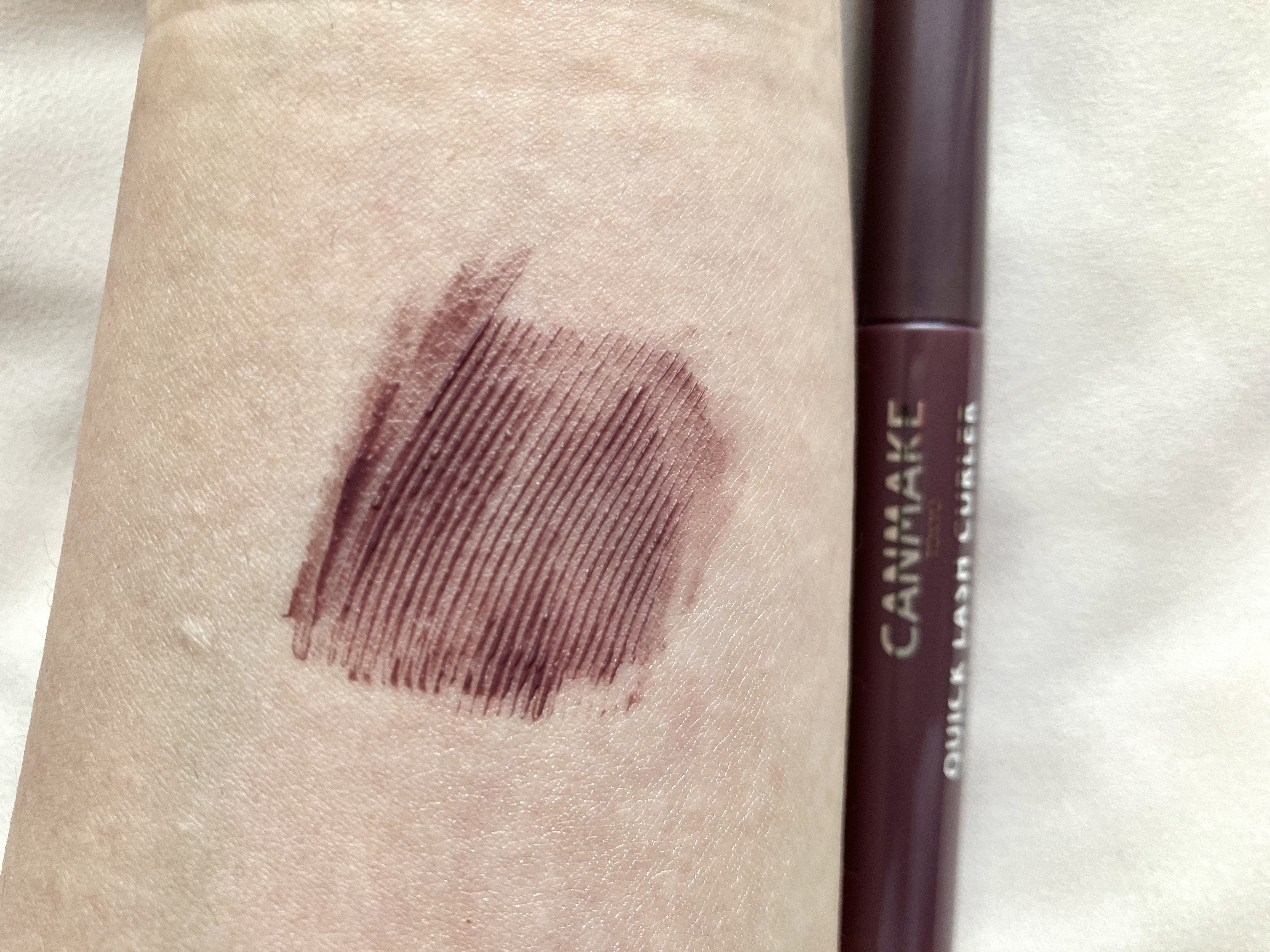 クイックラッシュカーラー LM リラモーヴ/キャンメイク/マスカラ下地を使ったクチコミ（3枚目）