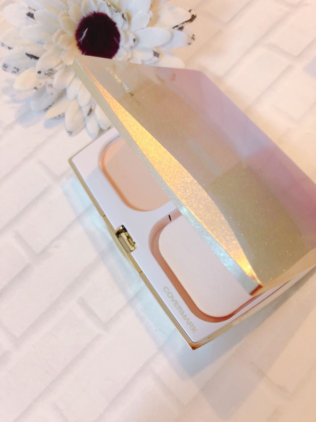 シルキー フィット/COVERMARK/パウダーファンデーションを使ったクチコミ（1枚目）