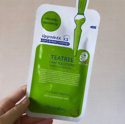 ティーツリーケア ソリューション エッセンシャルマスクEX/MEDIHEAL/シートマスク・パックを使ったクチコミ(1枚目)