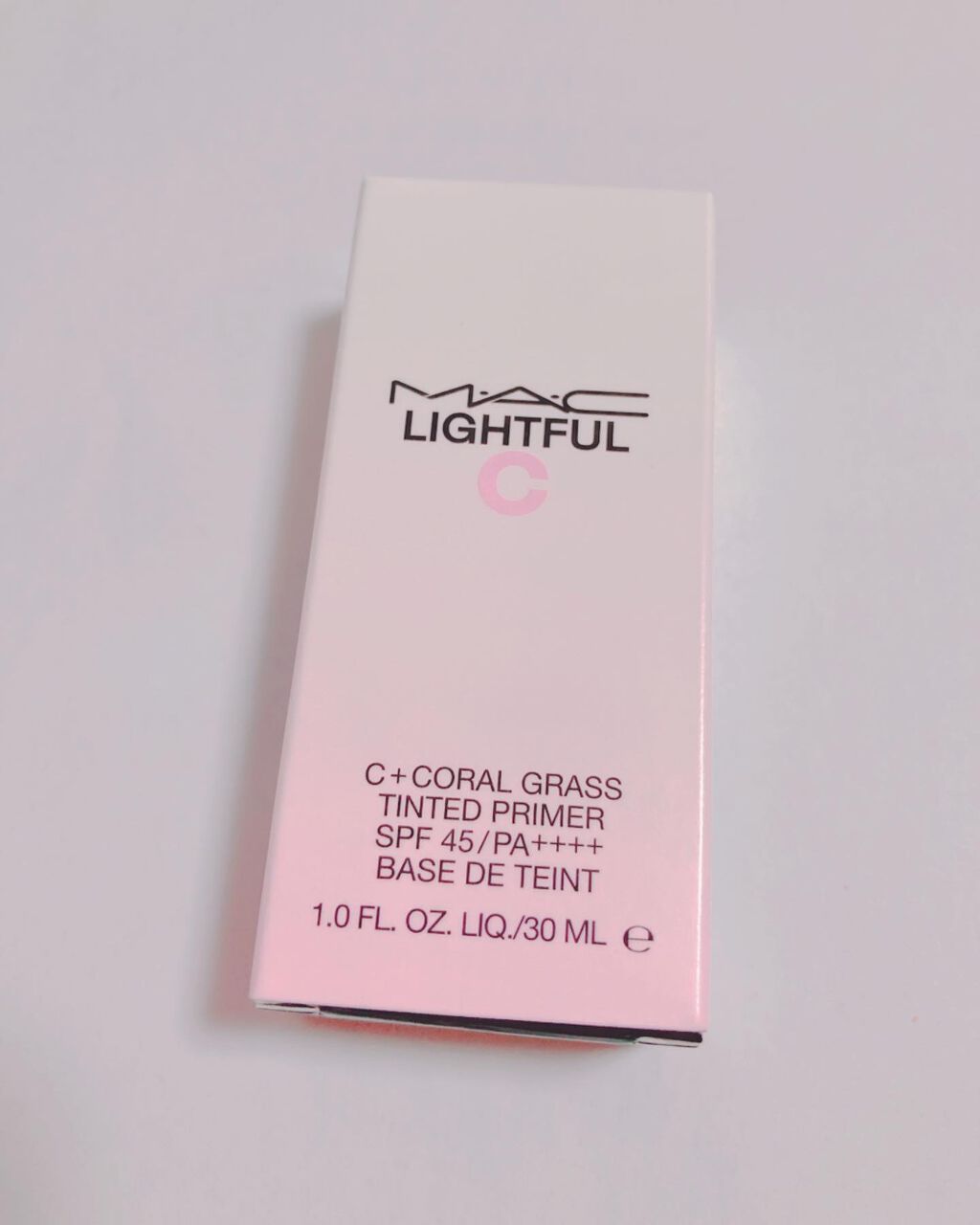 ライトフル Ｃ＋ティンティッド プライマーSPF45(PA++++)/M・A・C/化粧下地を使ったクチコミ（1枚目）