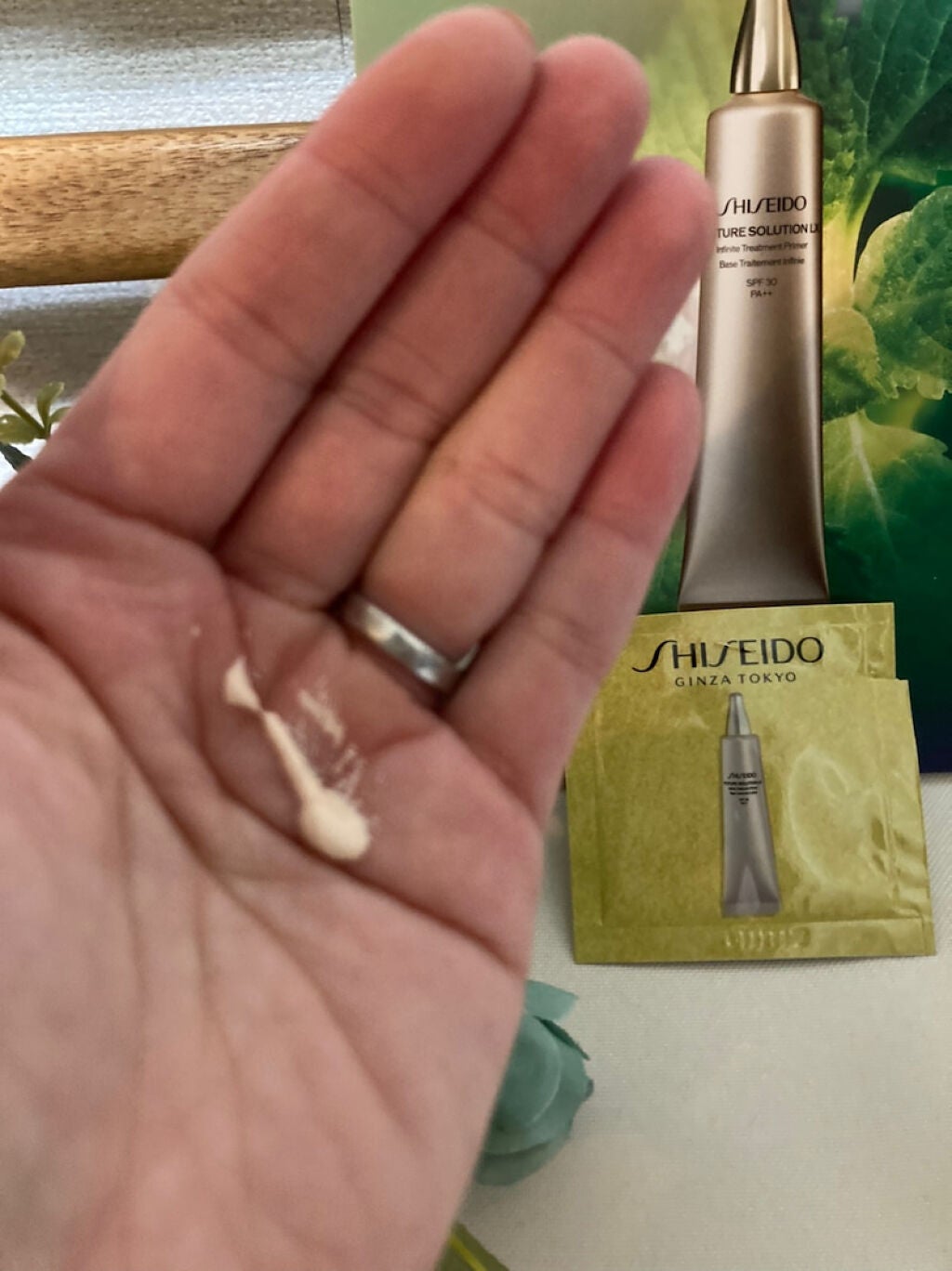 フューチャーソリューション LX インフィニトリートメント プライマー/SHISEIDO/化粧下地を使ったクチコミ(1枚目)