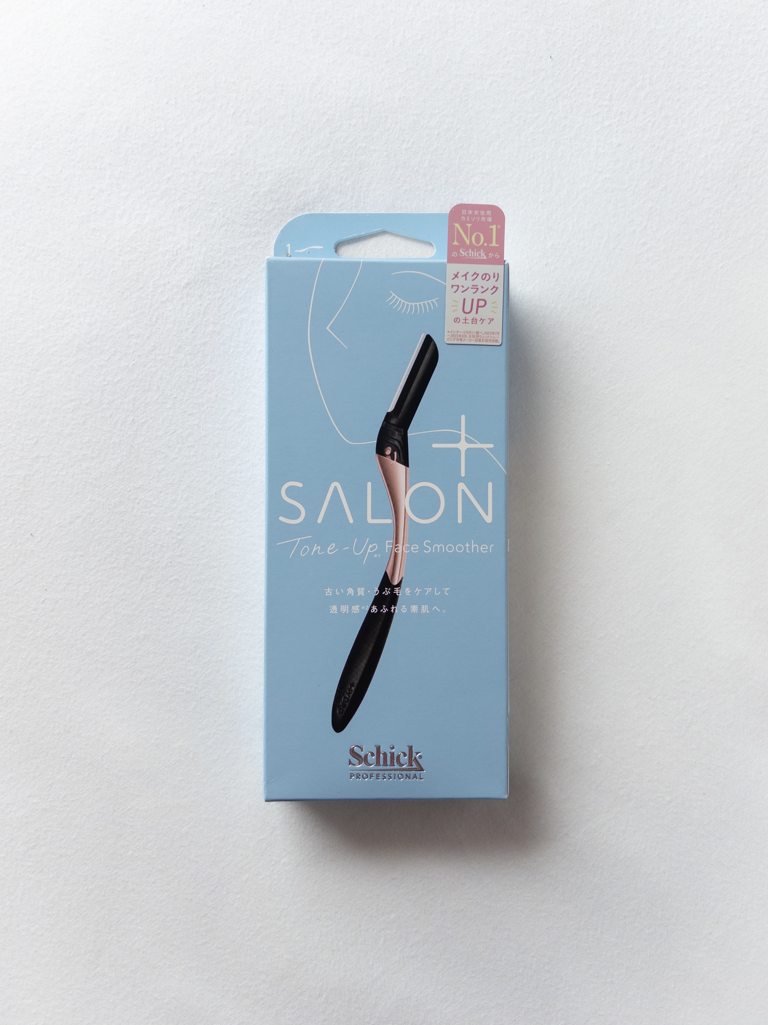 サロンプラス トーンアップ フェイススムーサー ホルダー（刃付き）/サロンプラス/シェーバーを使ったクチコミ（1枚目）