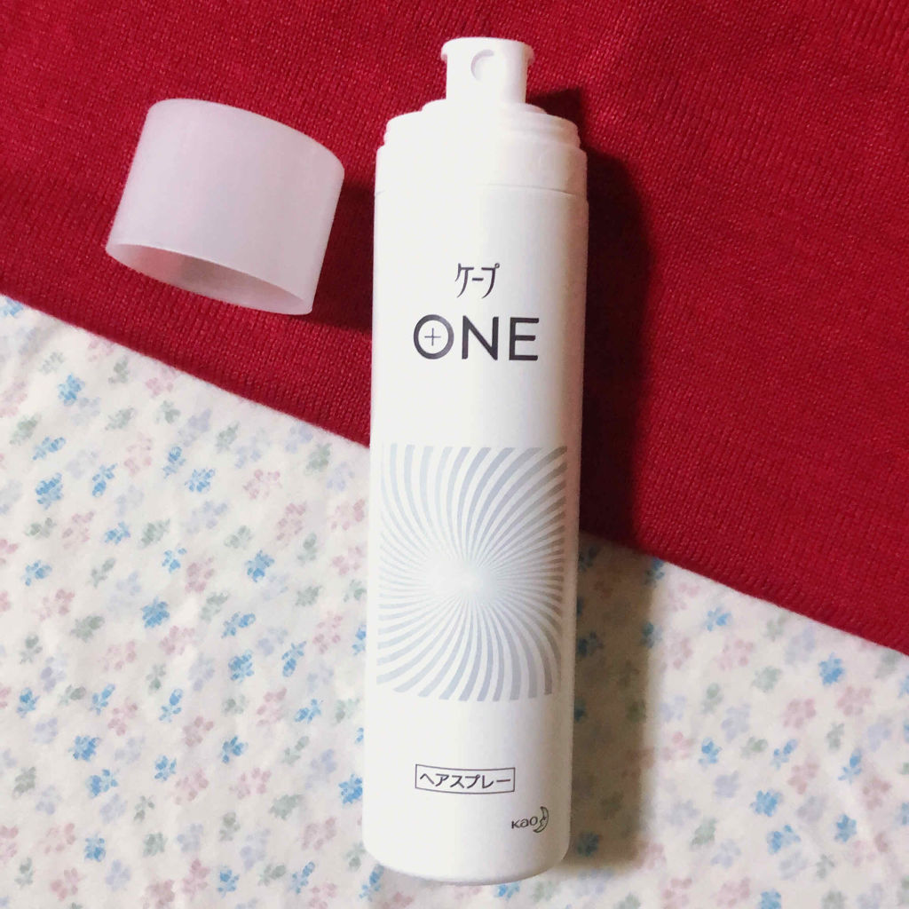 ケープ ONE やわらかキープ／しっかりキープ　 やわらかキープ/ケープ/ヘアスプレーを使ったクチコミ（1枚目）