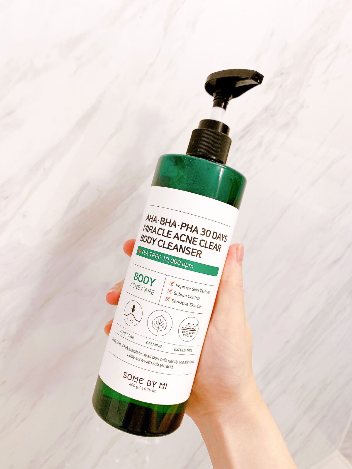 AHA.BHA.PHAミラクルカーミングボディローション /SOME BY MI/ボディローションを使ったクチコミ（2枚目）