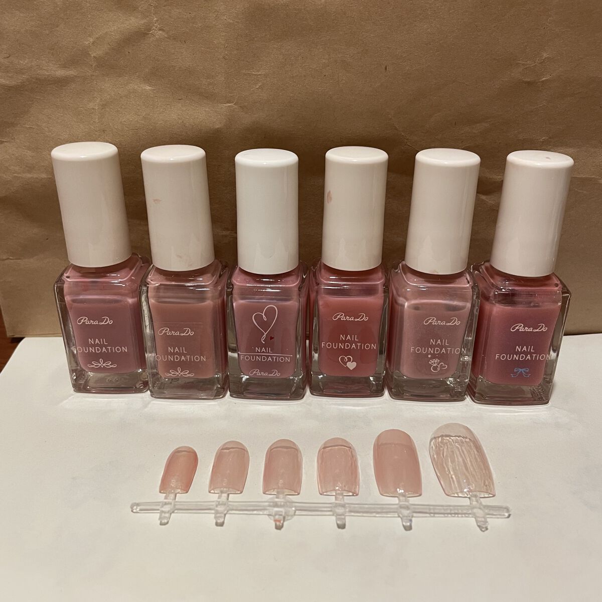 ネイルファンデーション/パラドゥ/マニキュアを使ったクチコミ（3枚目）