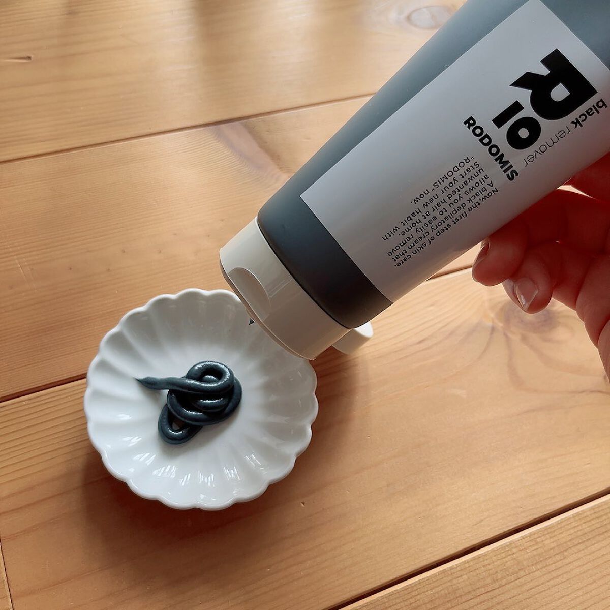 薬用ブラックリムーバー/RODOMIS/除毛クリームを使ったクチコミ（3枚目）