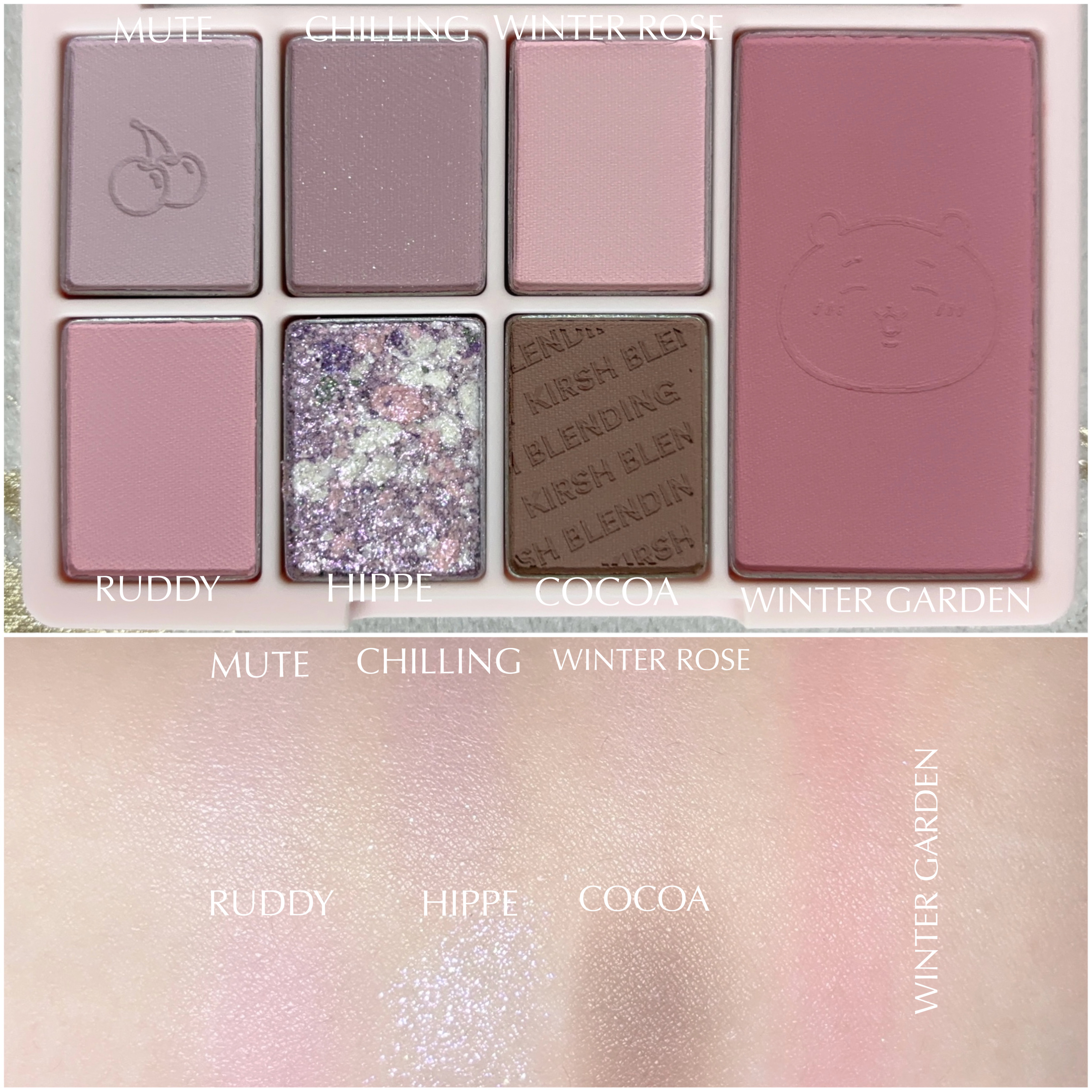 アイズドリーミングパレット/KIRSH(キルシー)/パウダーアイシャドウを使ったクチコミ（2枚目）