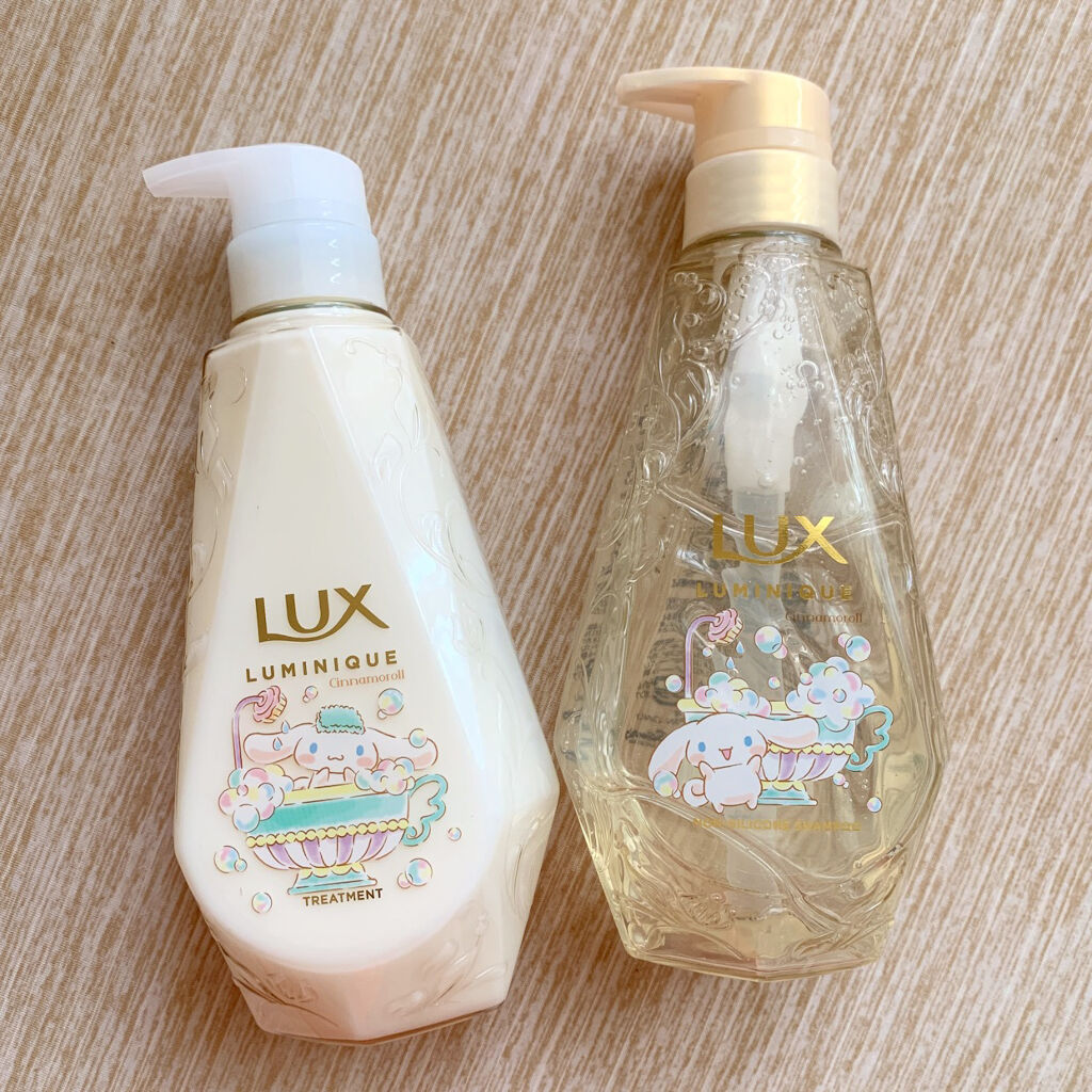 スーパーリッチシャイン ハローキティ ポンプペア/LUX/市販シャンプーを使ったクチコミ（3枚目）