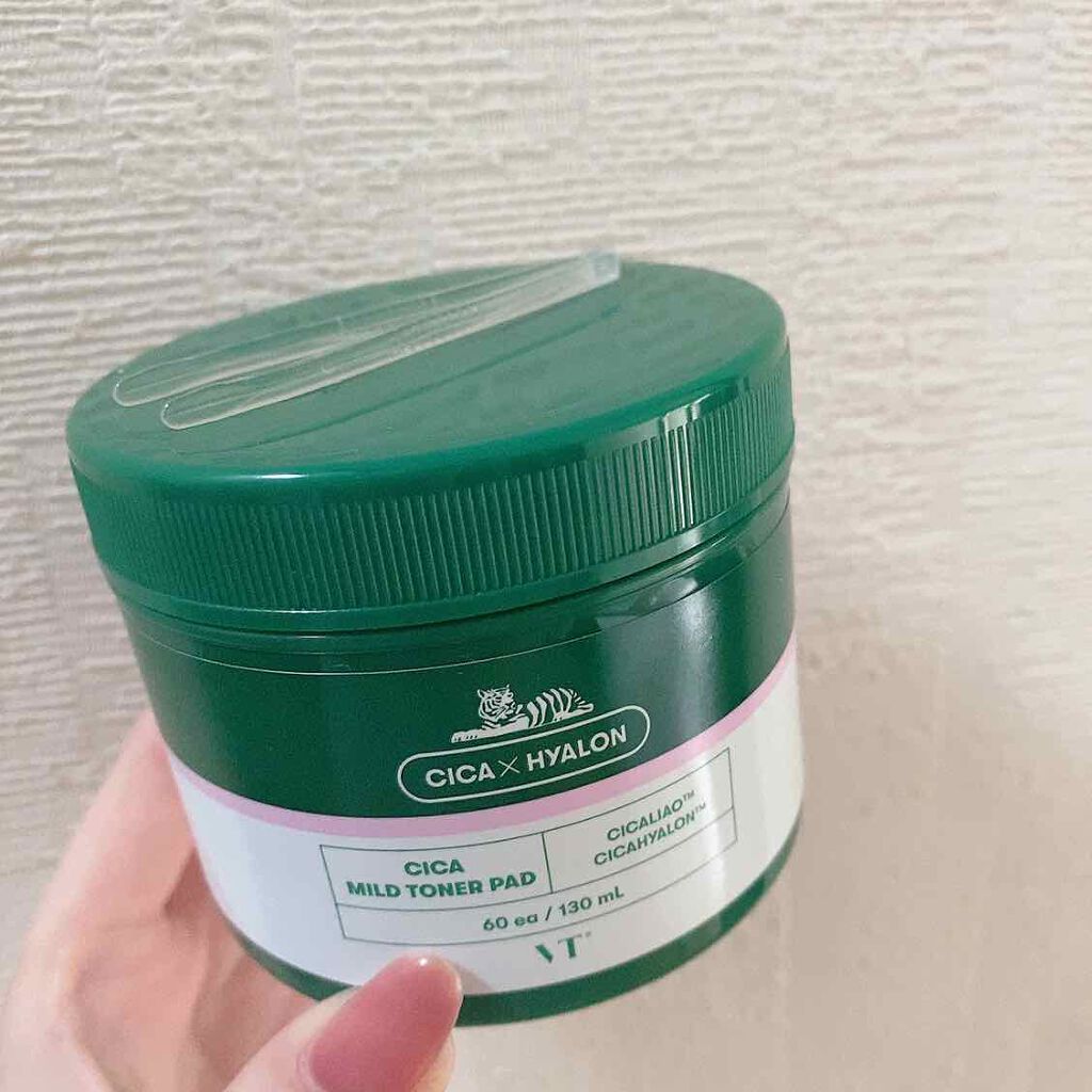 CICA マイルドトナーパッド/VT/トナーパッドを使ったクチコミ(2枚目)