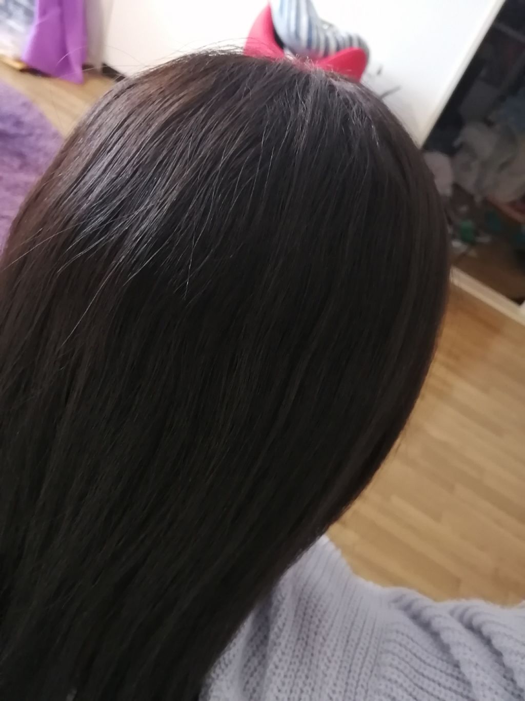 泡カラー/リーゼ/ヘアカラーを使ったクチコミ(3枚目)