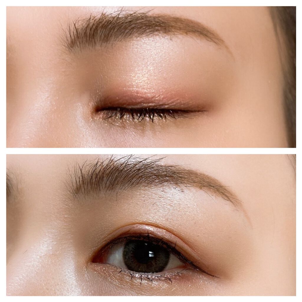 トリオ ブリック パレット<ピュア グロウ>/Dior/アイシャドウパレットを使ったクチコミ(3枚目)