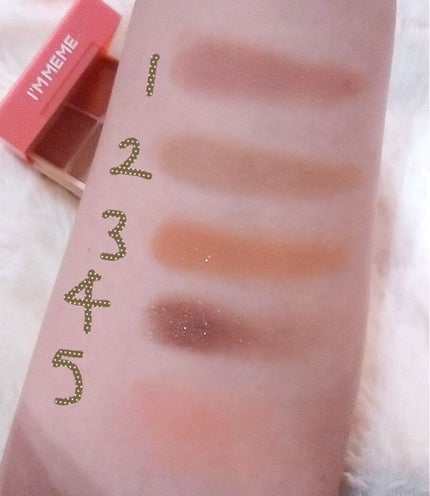 マルチキューブ/i’m meme/マルチパレットを使ったクチコミ(3枚目)