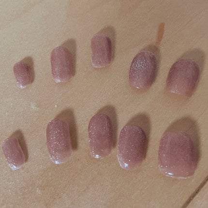 ジェルネイル(ライト対応)/セリア/ジェルネイルを使ったクチコミ(2枚目)