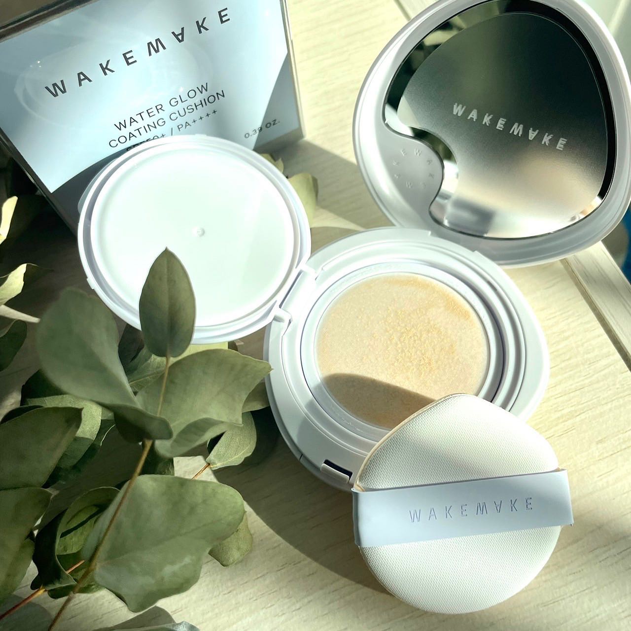 ウォーターグロウコーティングクッション/wakemake/クッションファンデーションを使ったクチコミ（2枚目）