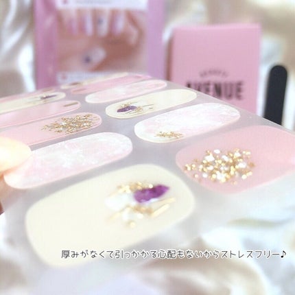 リアルジェルネイルシール/BEAUTY AVENUE/ネイルシールを使ったクチコミ(6枚目)