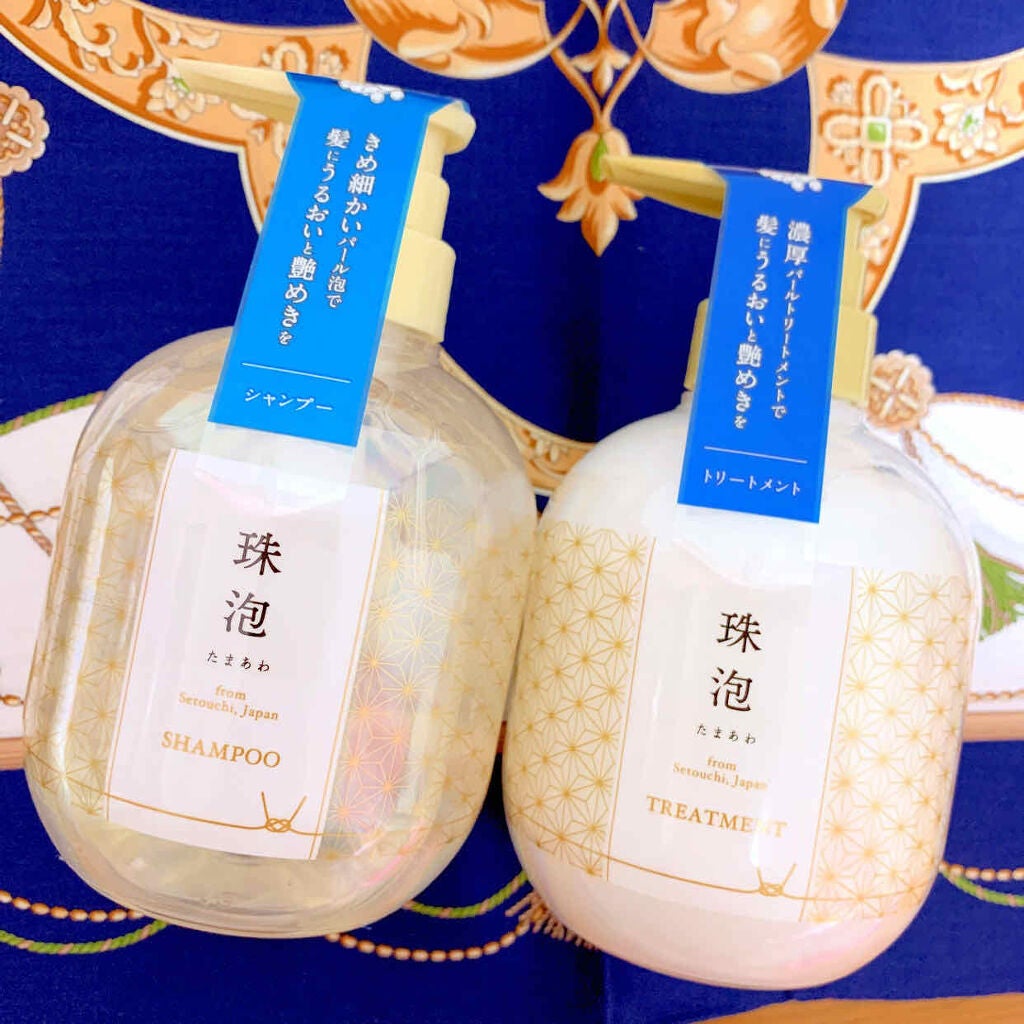 珠泡 たまあわ シャンプー/トリートメント/珠泡/市販シャンプーを使ったクチコミ(2枚目)