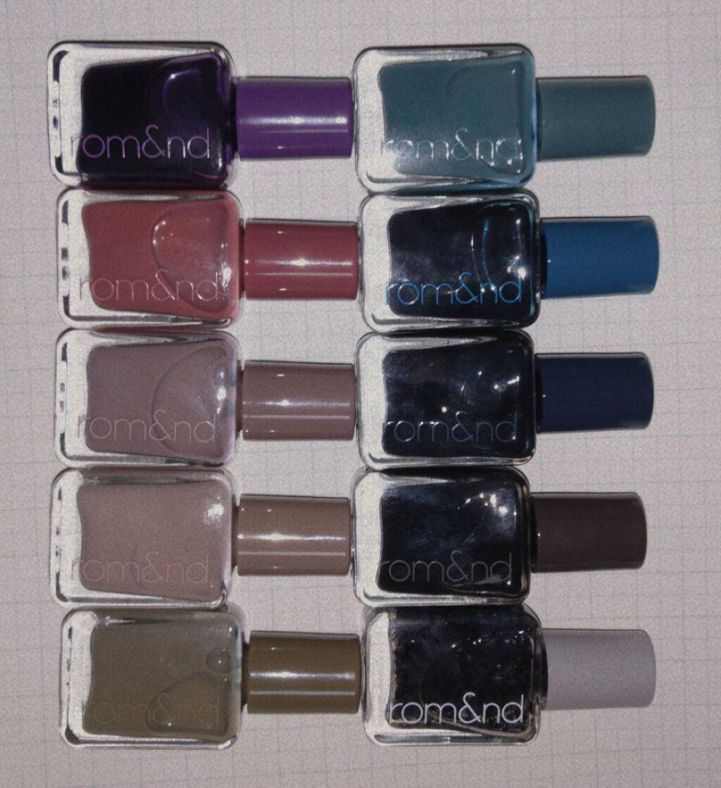 ムードペブルネイル/rom&nd/マニキュアを使ったクチコミ（2枚目）