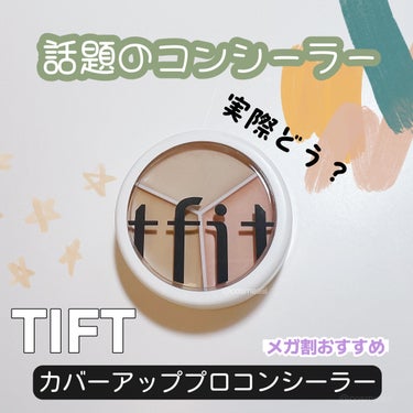 tfit カバーアッププロコンシーラー/TFIT/パレットコンシーラーを使ったクチコミ（1枚目）