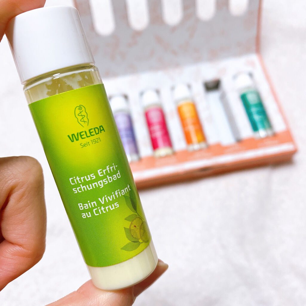 バスミルク ミニセット/WELEDA/その他キットセットを使ったクチコミ（1枚目）