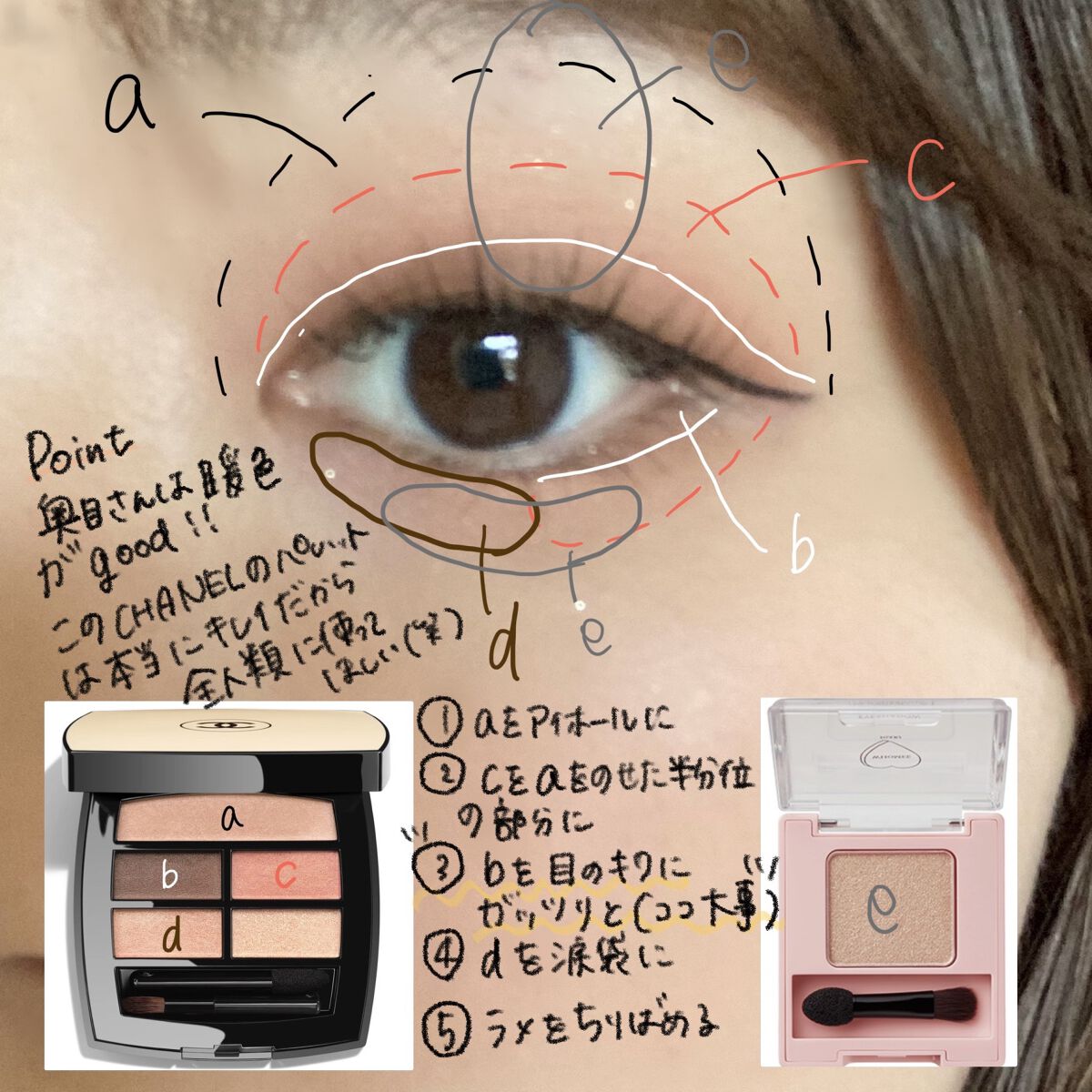レ ベージュ パレット ルガール/CHANEL/アイシャドウパレットを使ったクチコミ（2枚目）