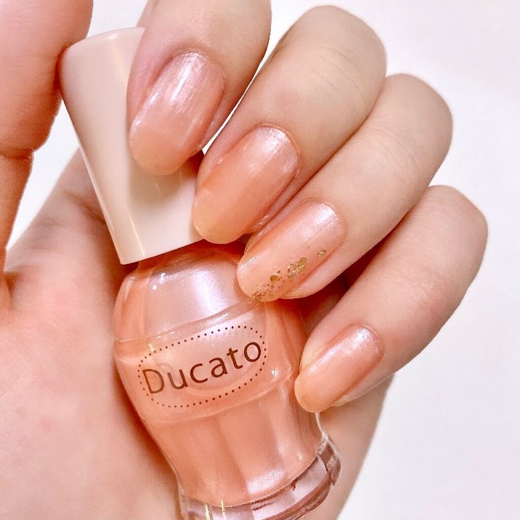 ナチュラルネイルカラーN 008 パールベージュ/デュカート/マニキュアを使ったクチコミ（1枚目）