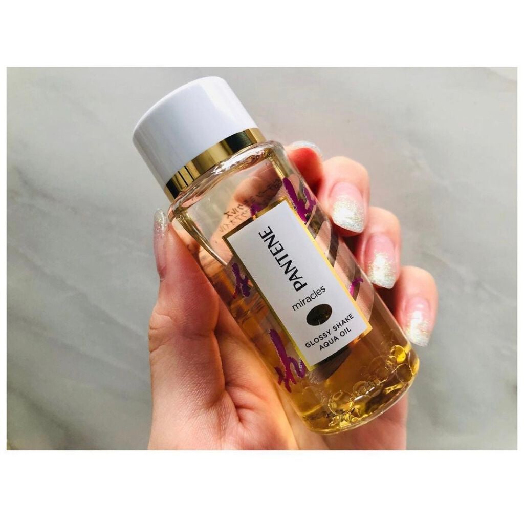 ミラクルズ グロッシー シェイク アクアオイル/パンテーン/ヘアオイルを使ったクチコミ(1枚目)