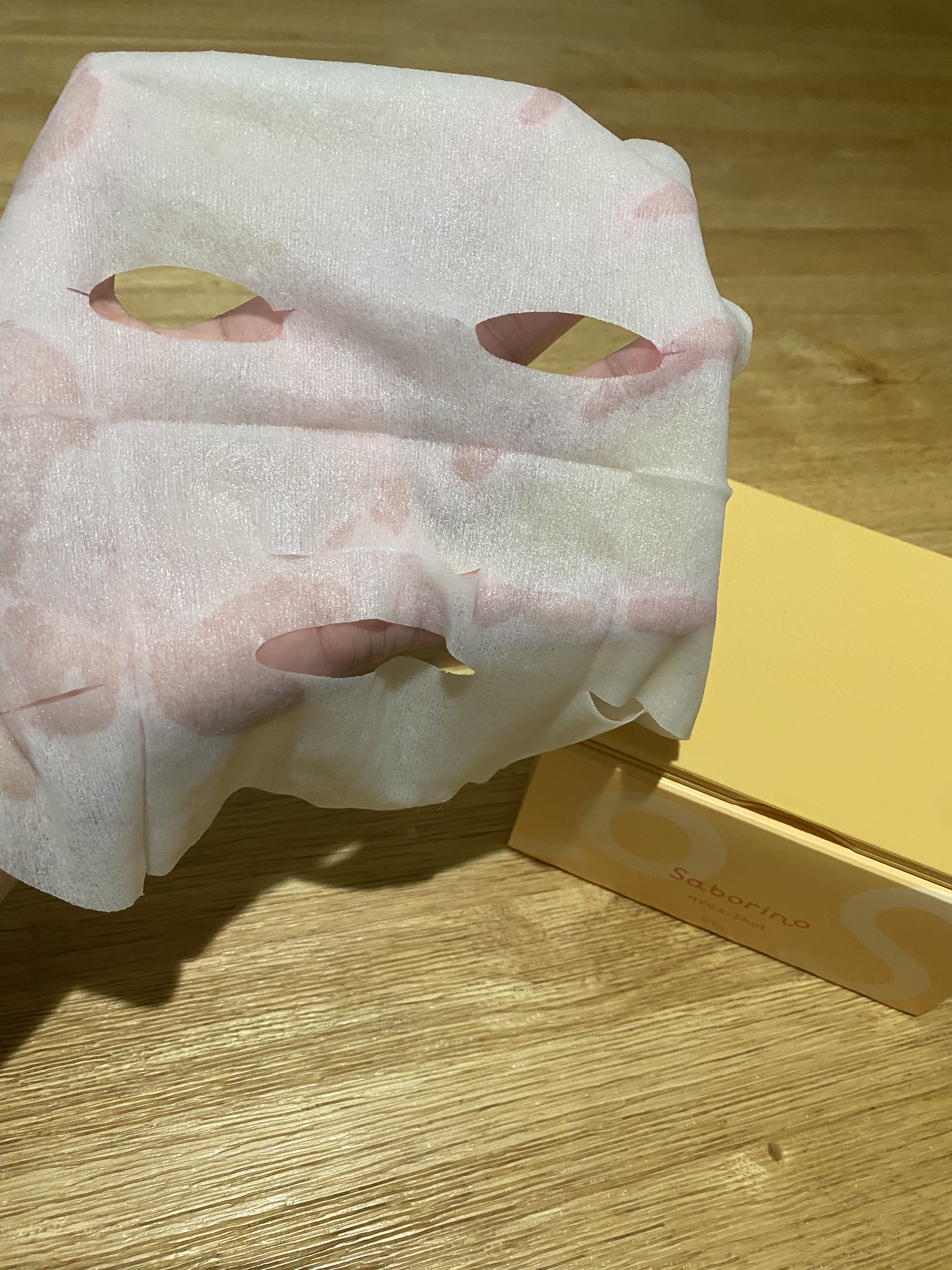 サボリーノ メガショット 朝用ツヤピールマスク CC/サボリーノ/シートマスク・パックを使ったクチコミ（3枚目）