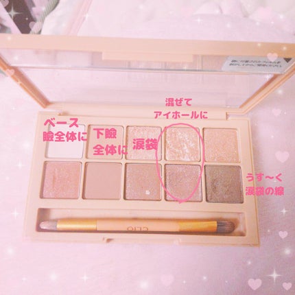 スリーディメンショナルアイズ/LUNASOL/アイシャドウパレットを使ったクチコミ(2枚目)