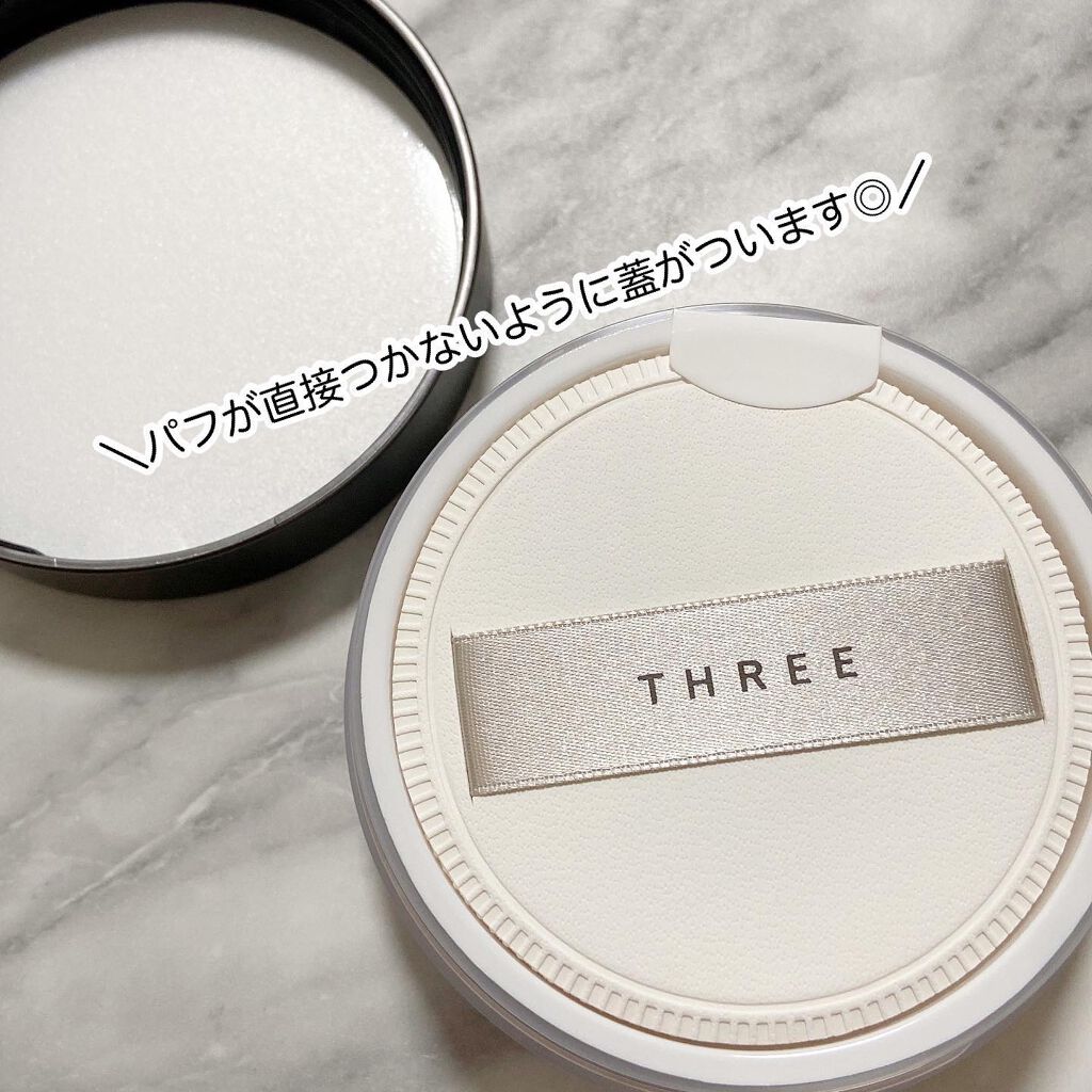 アドバンスドエシリアルスムースオペレーター ルースパウダー/THREE/ルースパウダーを使ったクチコミ(3枚目)