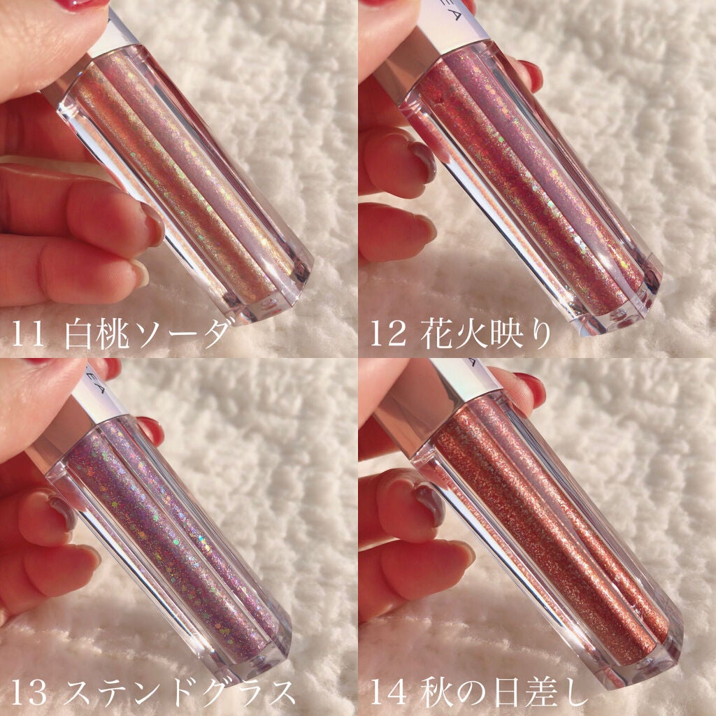 ダイヤモンドシリーズ 星空リキッドアイシャドウ/ZEESEA/リキッドアイシャドウを使ったクチコミ(3枚目)