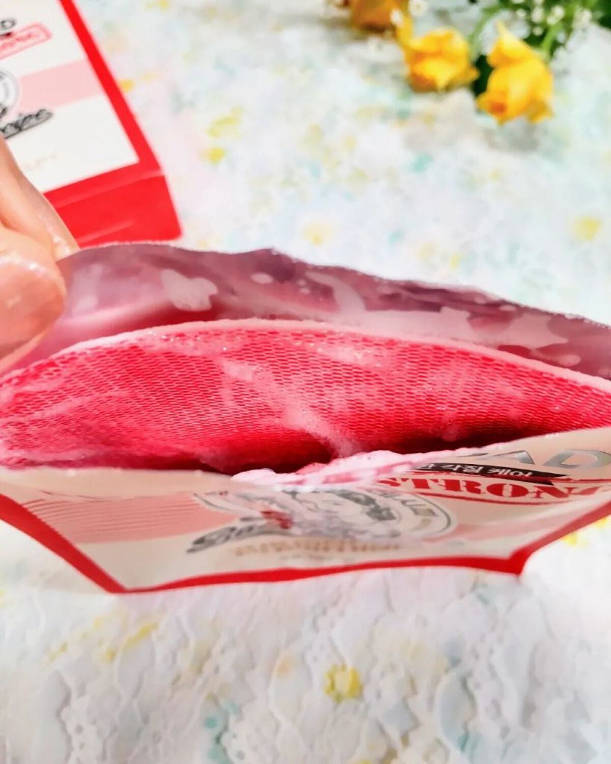 ボディピーリングパッド/Mom’s Bath Recipe/ピーリングを使ったクチコミ(2枚目)