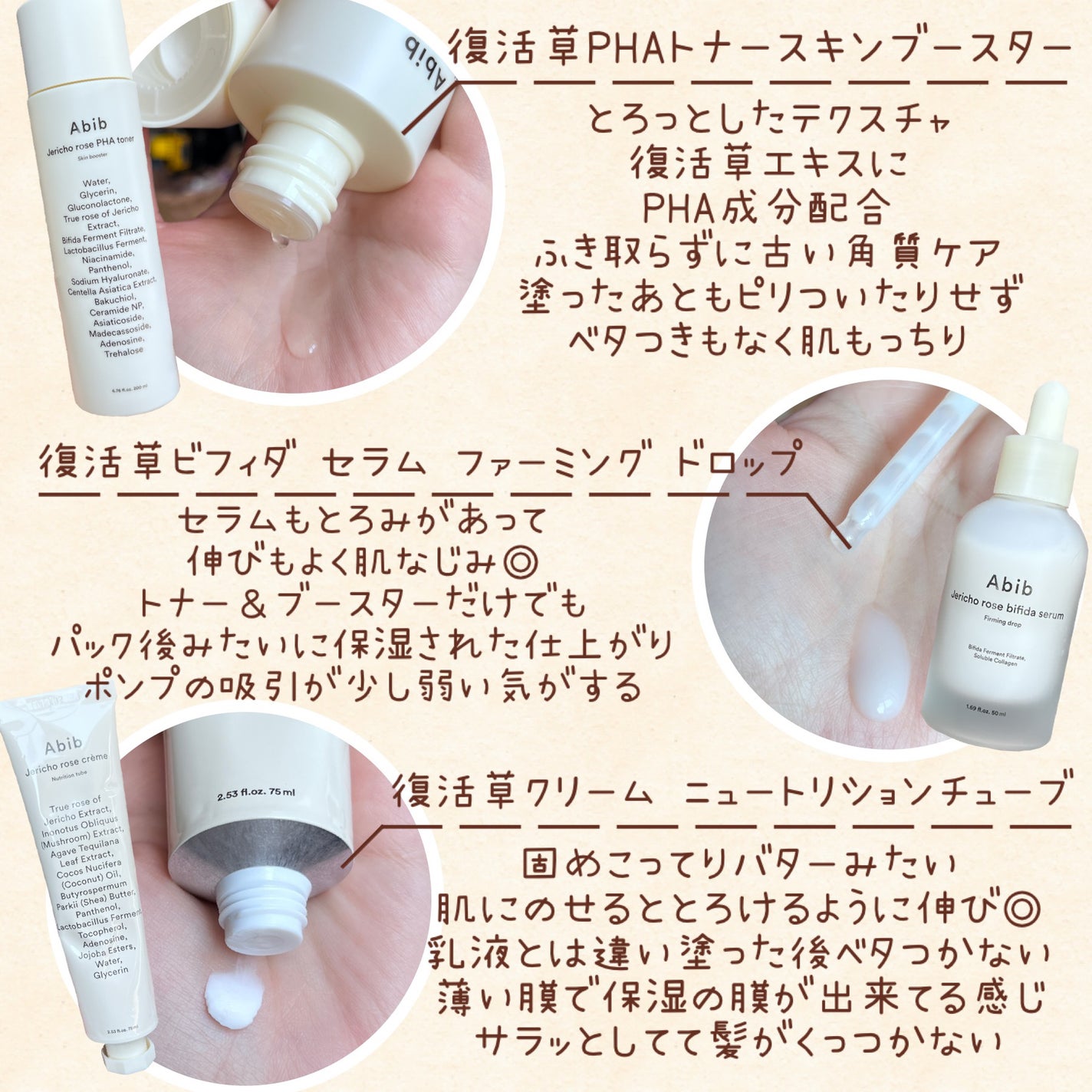 復活草クリーム ニュートリションチューブ/Abib /フェイスクリームを使ったクチコミ(2枚目)