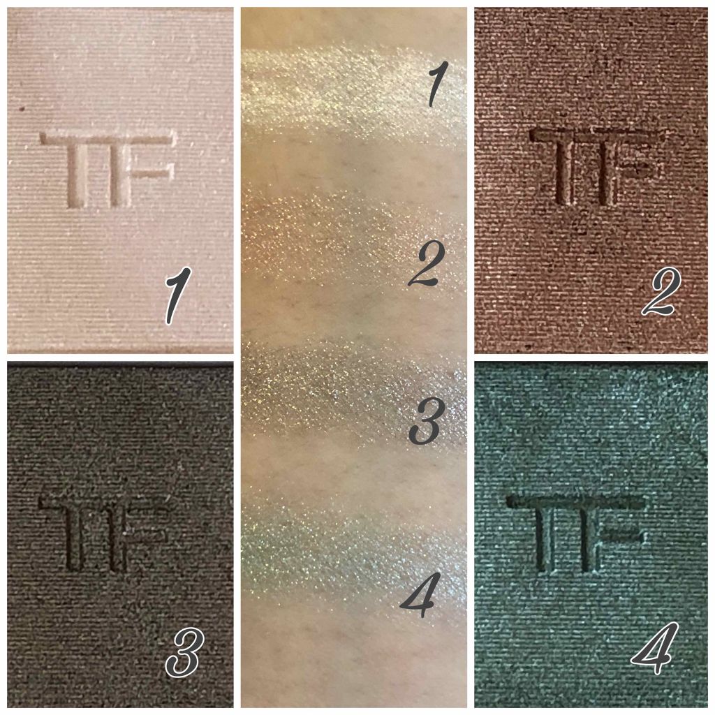 ソレイユ アイ カラー クォード/TOM FORD BEAUTY/アイシャドウパレットを使ったクチコミ(4枚目)