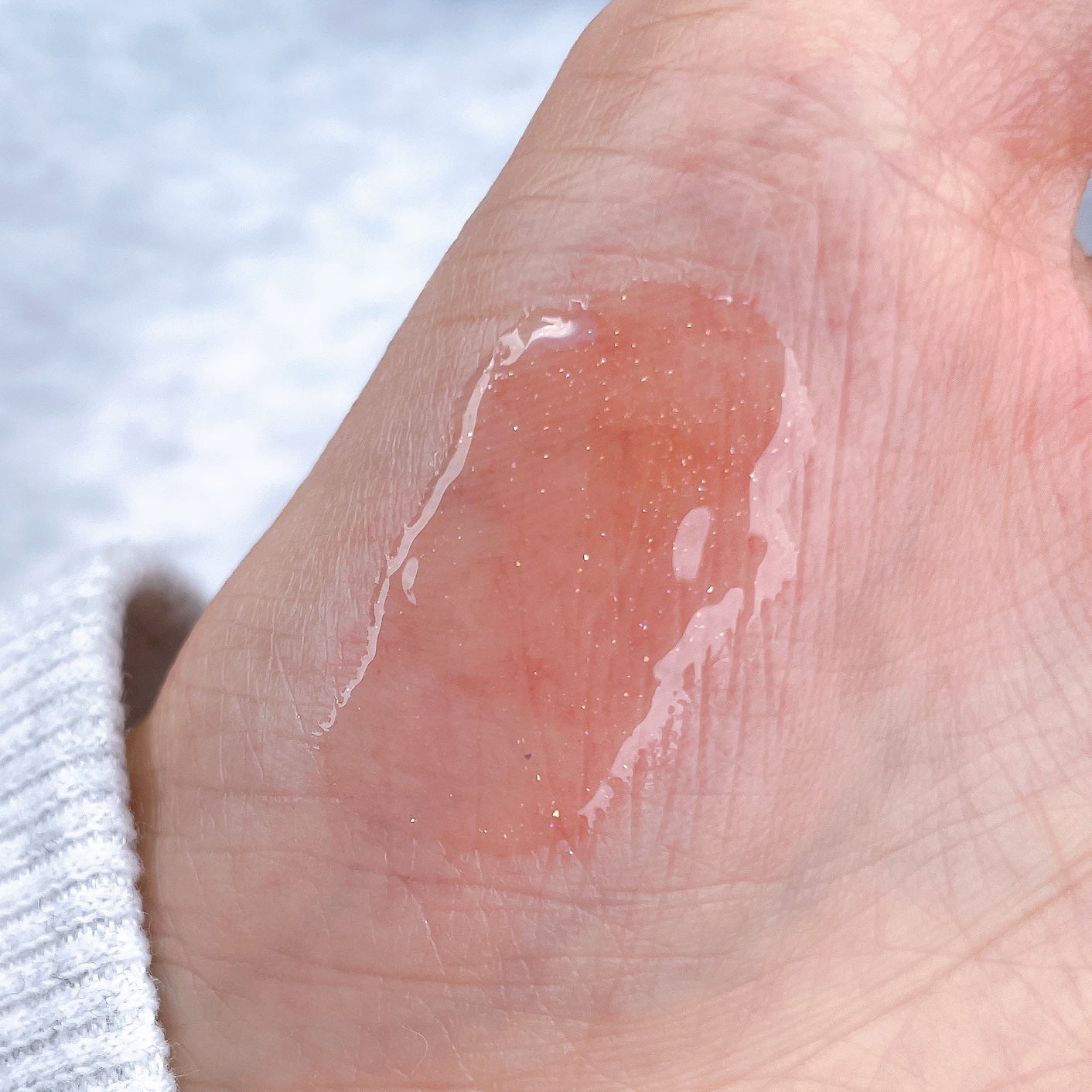 グラッシーコーティンググロス/&nd by rom&nd/リップグロスを使ったクチコミ(4枚目)