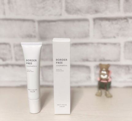 マルチフェイシャルクリーム/BORDER FREE cosmetics/フェイスクリームを使ったクチコミ(1枚目)