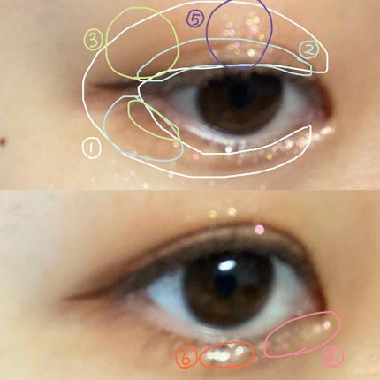 プレイカラー アイシャドウ/ETUDE/アイシャドウパレットを使ったクチコミ(3枚目)