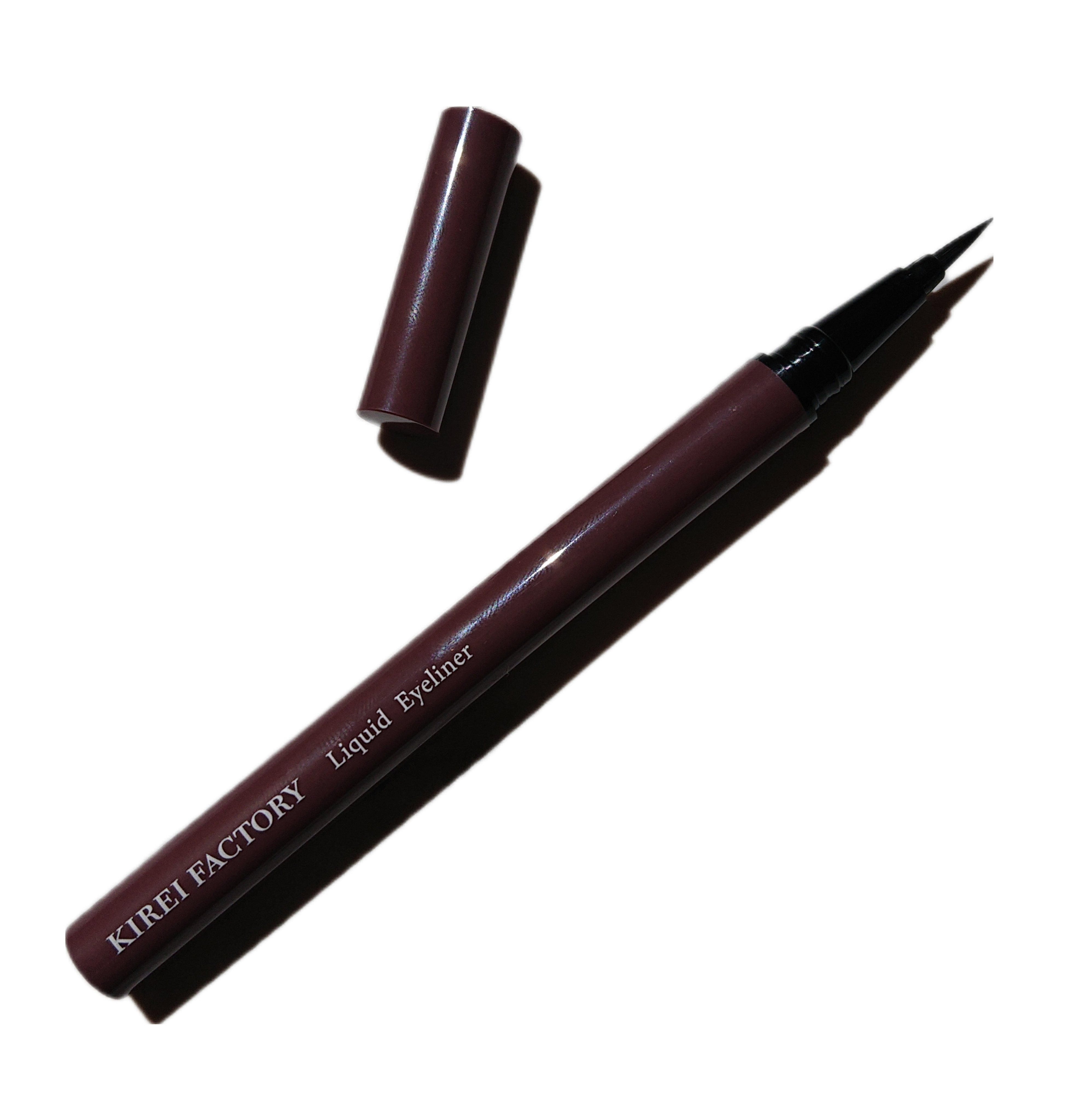 キレイファクトリー リキッドアイライナー 03 ピンクグレージュ/KIREI FACTORY/リキッドアイライナーを使ったクチコミ（3枚目）