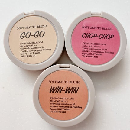 ソフト マット ブラッシュ/ZENN.th/パウダーチークを使ったクチコミ(2枚目)