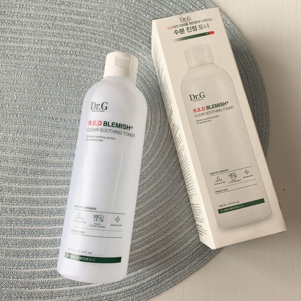 レッドB・Cスムージングクリーム/Dr.G/フェイスクリームを使ったクチコミ（3枚目）