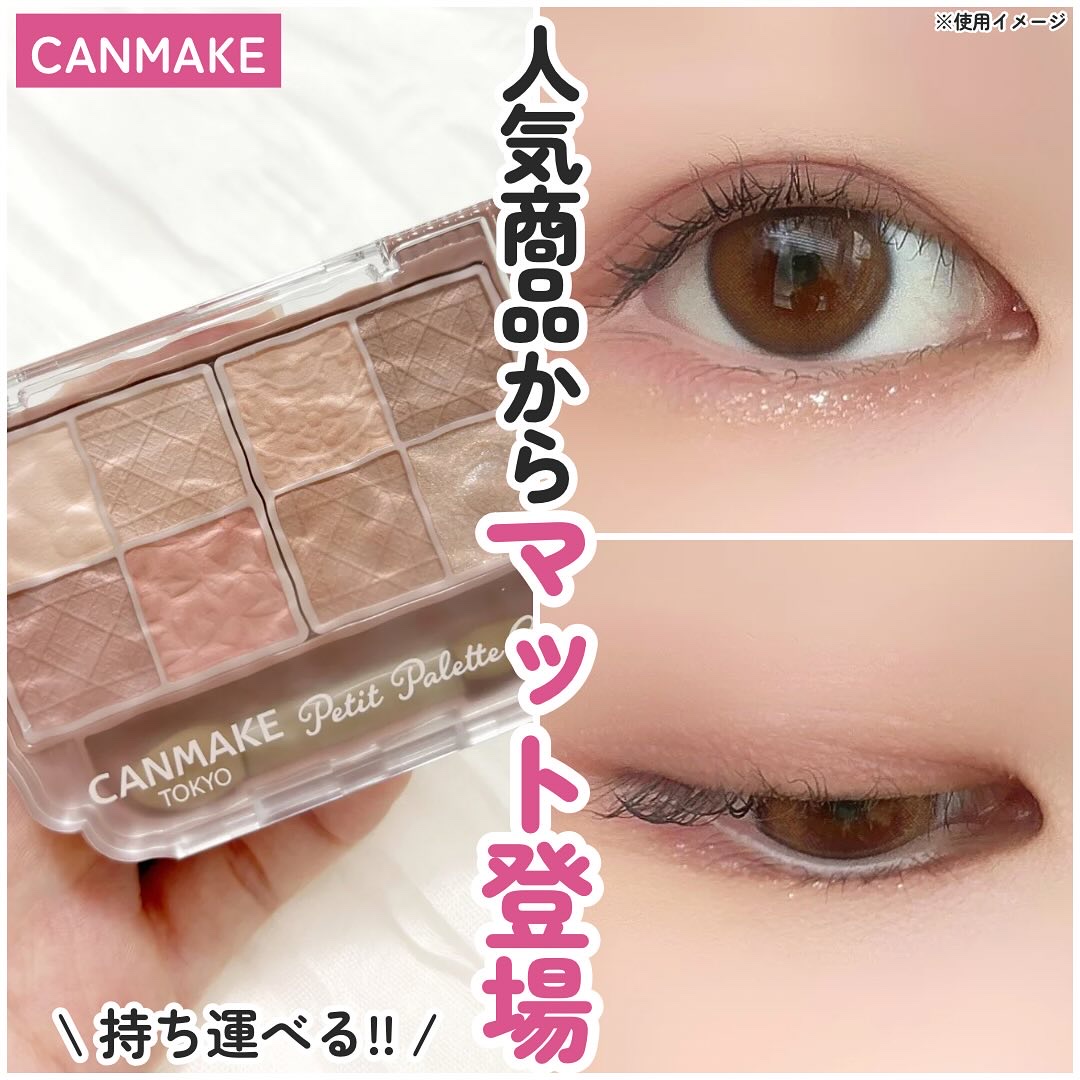 プティパレットアイズ（マットタイプ）/キャンメイク/パウダーアイシャドウを使ったクチコミ（1枚目）