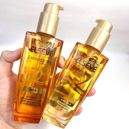 エルセーヴ エクストラオーディナリー オイル リッチフィニッシュ/ロレアル パリ/ヘアオイルを使ったクチコミ(2枚目)