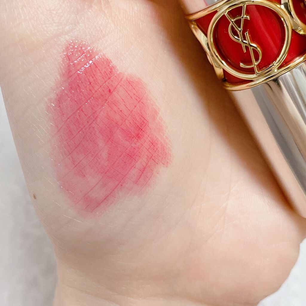 ヴォリュプテ プランプインカラー/YVES SAINT LAURENT BEAUTE/口紅を使ったクチコミ(3枚目)