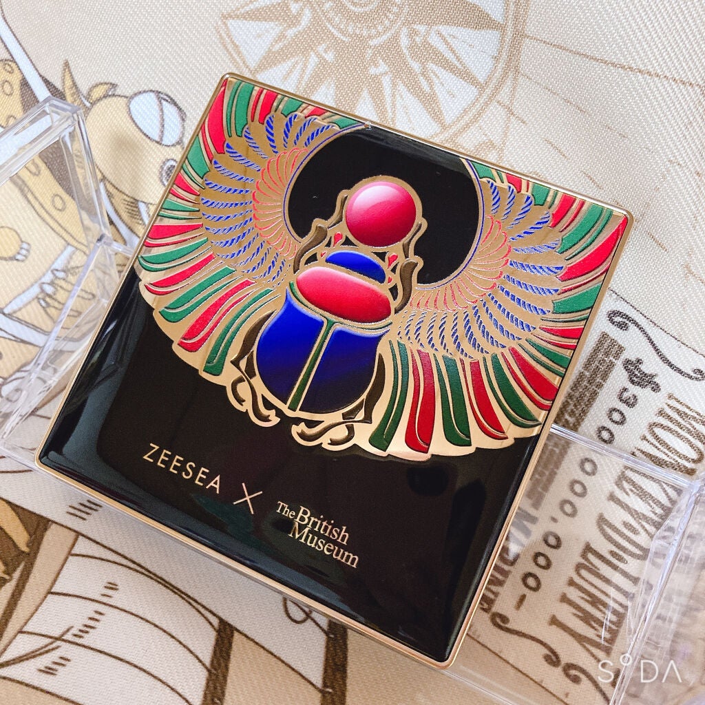 大英博物館 エジプトシリーズ アイシャドウパレット/ZEESEA/アイシャドウパレットを使ったクチコミ(1枚目)