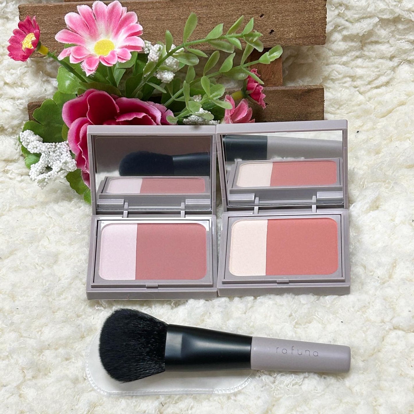 シアーブラッシュ /rafuna/パウダーチークを使ったクチコミ(1枚目)