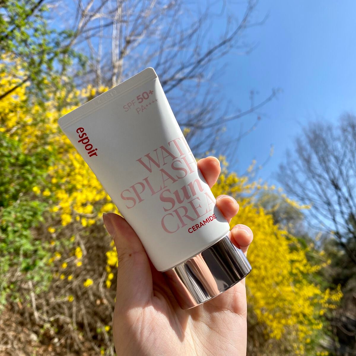 ウォータースプラッシュサンクリーム セラミド/espoir/日焼け止めクリームを使ったクチコミ(1枚目)