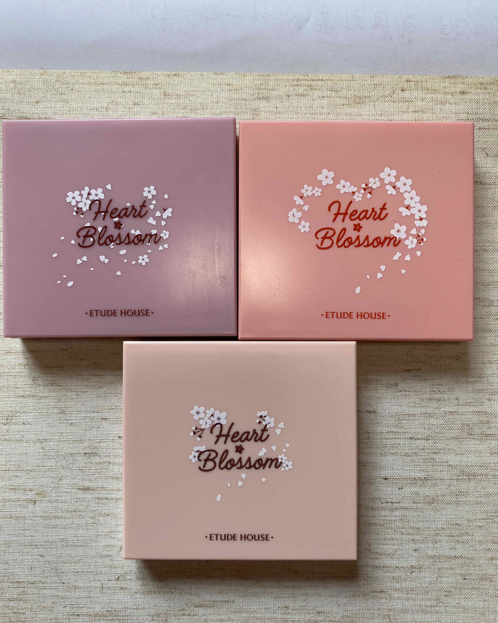 ハート プレイカラーアイズ コーラルブロッサム/ETUDE/アイシャドウパレットを使ったクチコミ（1枚目）