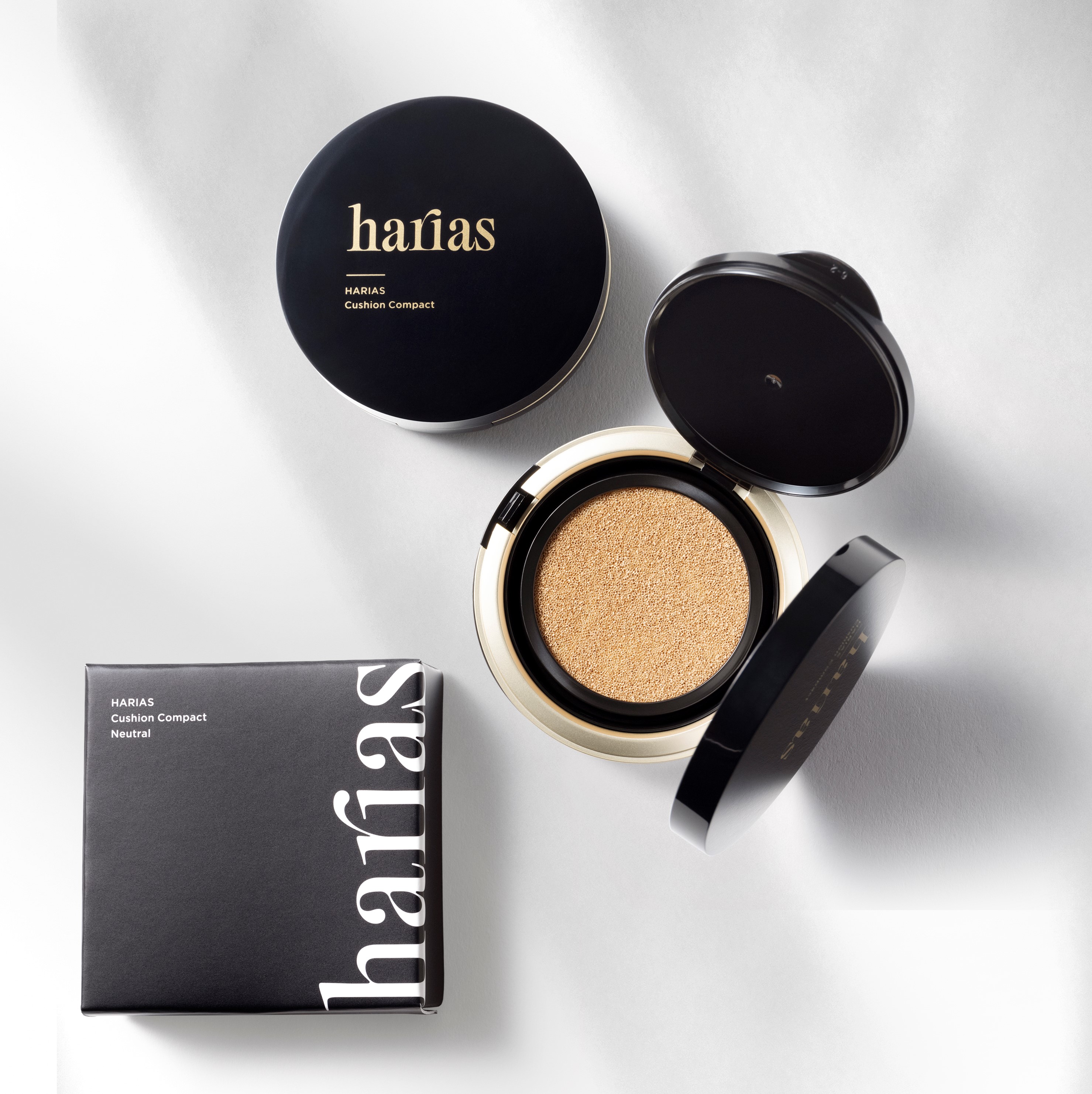 新品　HARIAS ハリアス　薬用シワ改善クッションファンデーション　オークル 最大30%OFF\u0026限定ノベルティ付 4日20:00~11日1:59 HARIAS