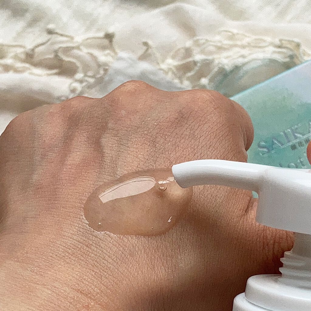 SAIKAU lotion(催花雨ローション)/こころ配り便/オールインワン化粧品を使ったクチコミ(3枚目)